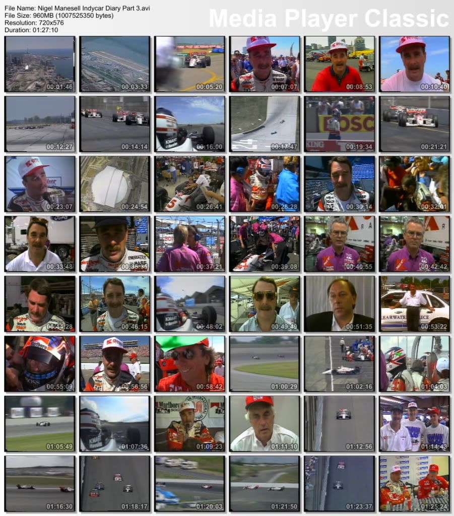 Nigel Mansell's Indycar Diary   Vol 3 of 4 (1993) [VHSrip (XviD)] preview 1