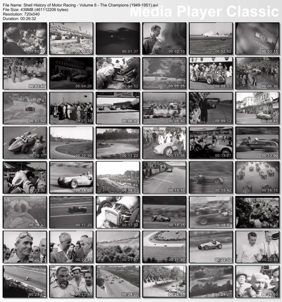 Shell History of Motor Racing   Vol 6 (1949 1951)   The Champions (1960s) [DVDRip (DivX)] preview 0