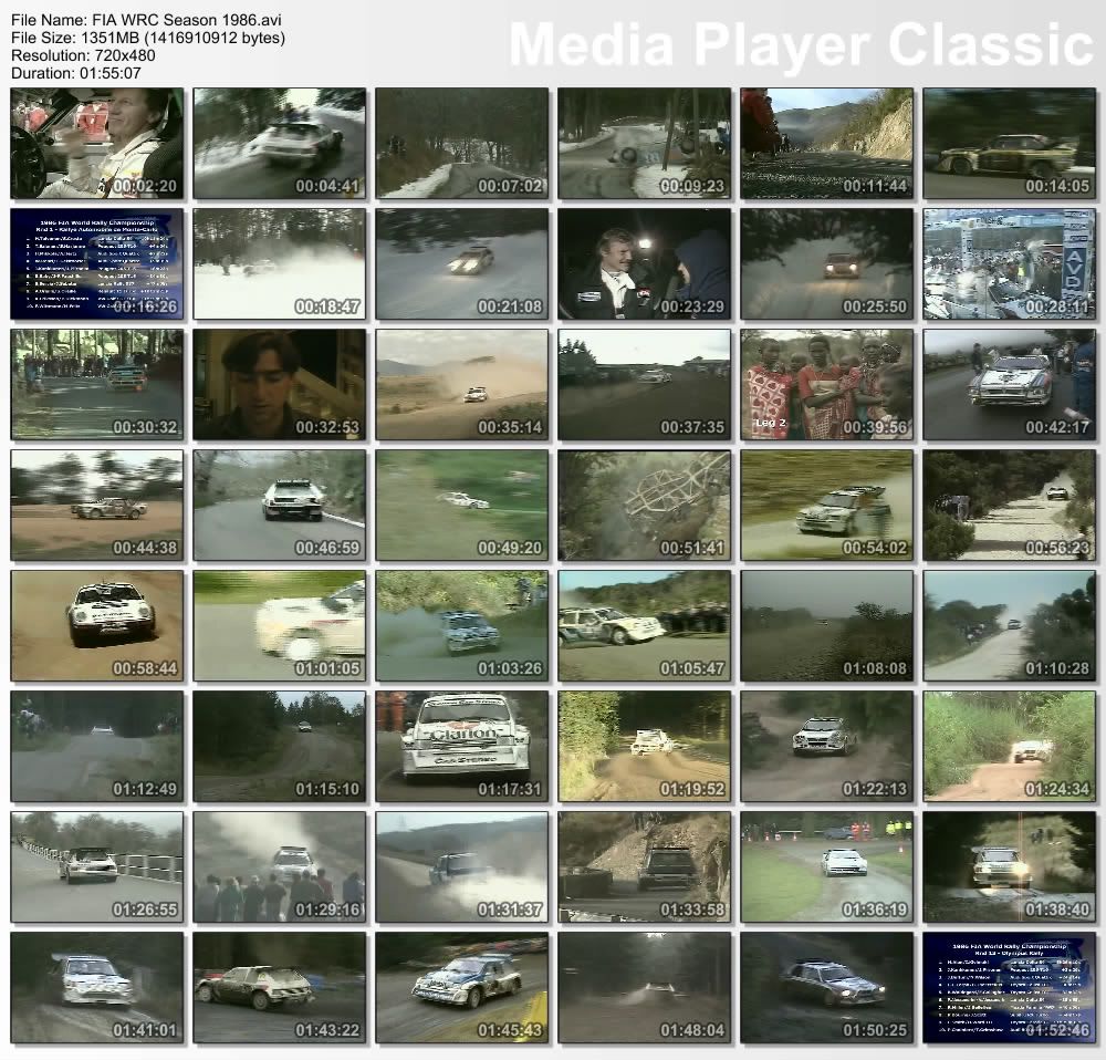 World Rally Championship Season Review FIA (1986) [DVDRiP(Xvid)] preview 1