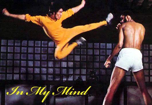 Bruce Lee Kicking. bruce-lee-kareem-flying-kick-