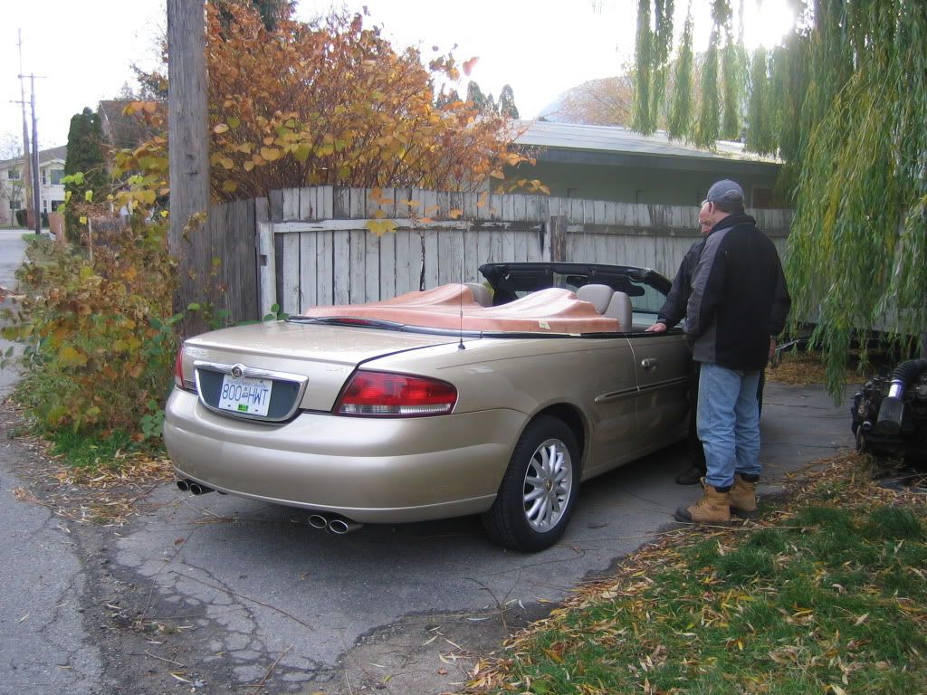 Chrysler sebring tonneau covers