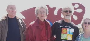 Mary Buskirk and friends at East Garrison Ground Breaking