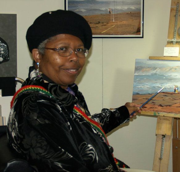 Sandra Gray, poet, painter and photographer