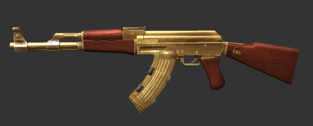 ak 47 gold. AK-47_Gold.gif AK Gold
