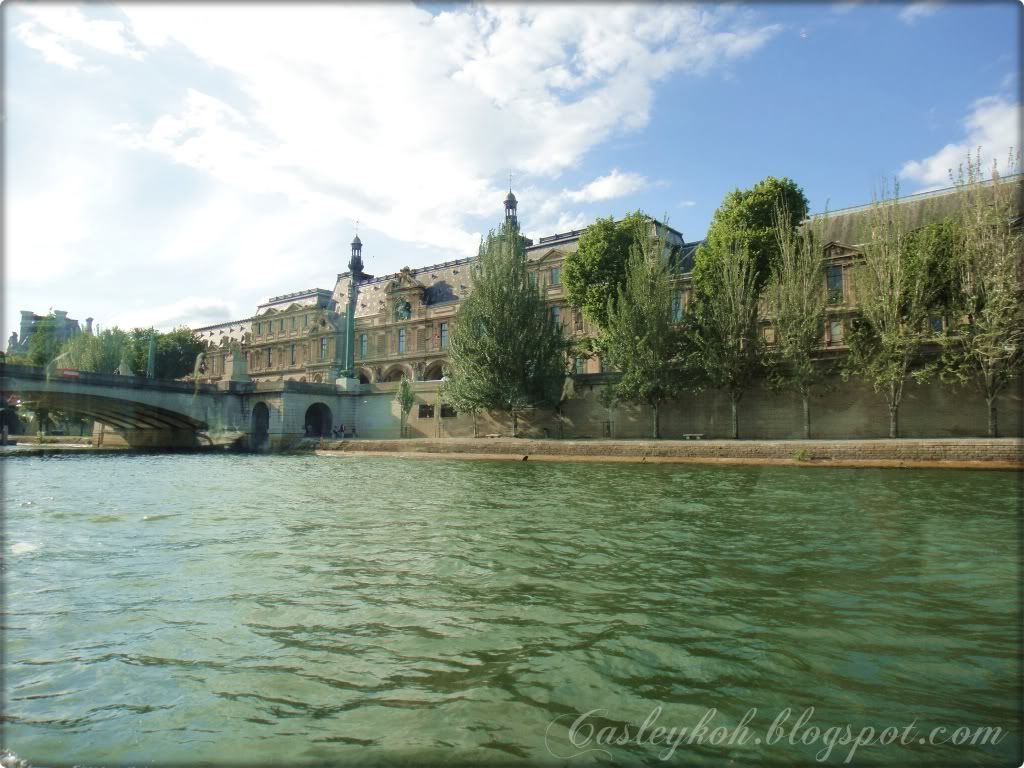 Dinner cruise on Seine River