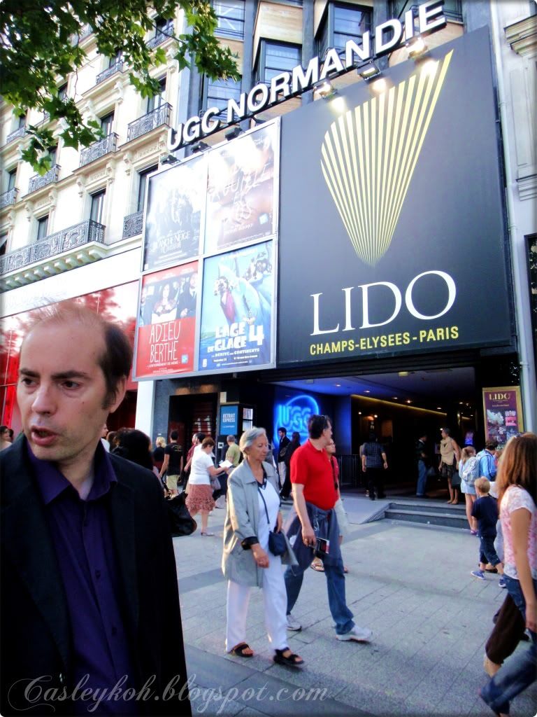 Lido show at Champs elysees, Paris
