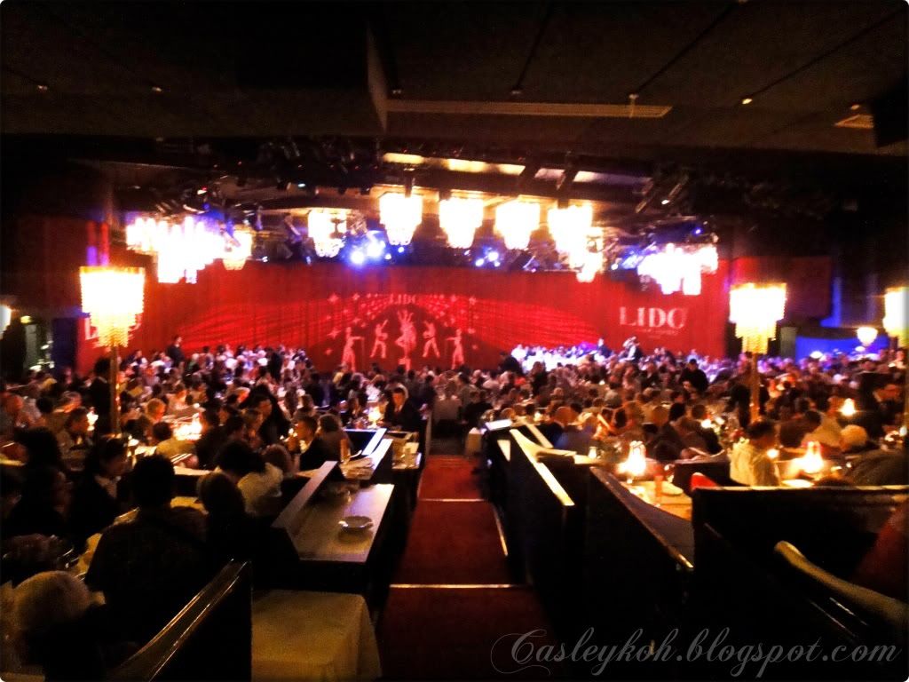 Lido show at Champs elysees, Paris- Design of the Hall