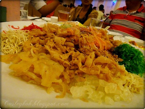 Prosperity toss- Yee Sang