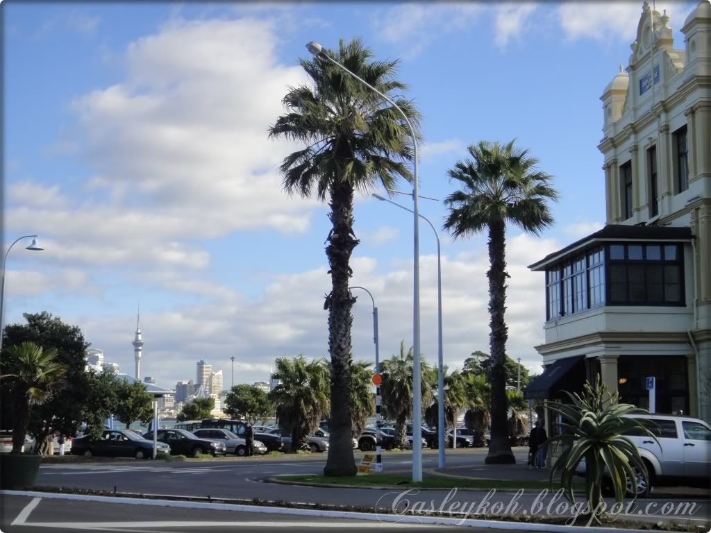 Auckland city view from Devonport
