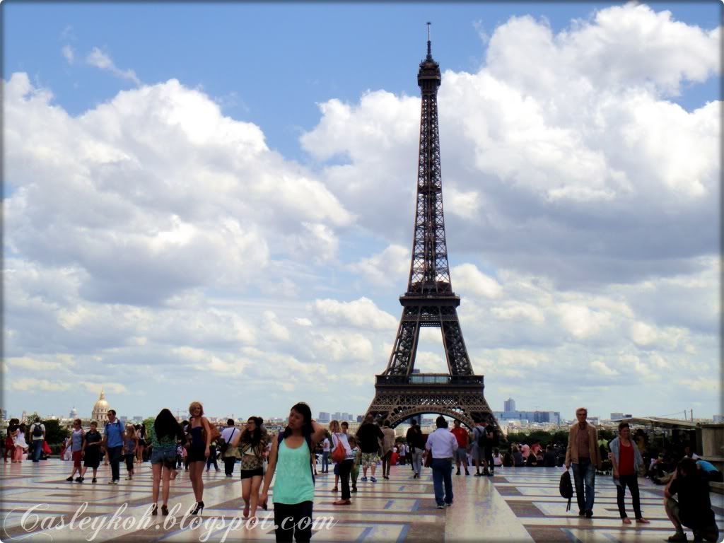 Eiffel Tower parade
