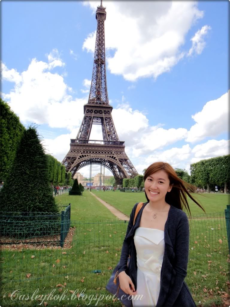 Casley @ Eiffel Tower, Paris!