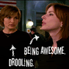 being awesome