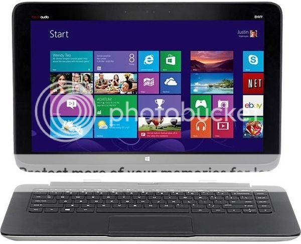 HP Split 13 X2 2 in 1 13 3" 4 128GB SSD HDMI Bluetooth Touchscreen Laptop Retail