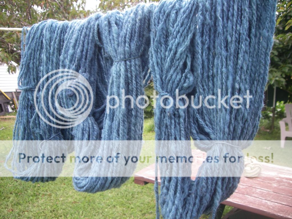 indigo dyed yarn